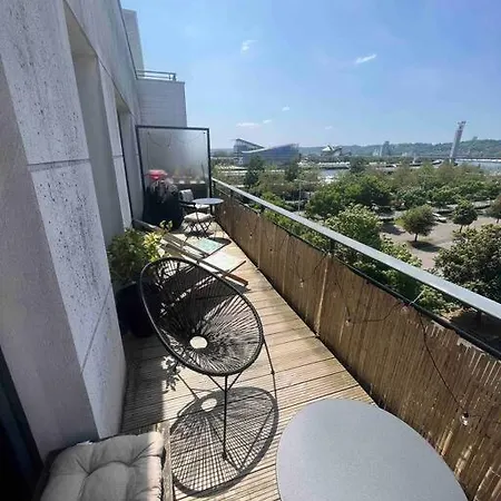 Terrasse + Parking Apartment Rouen